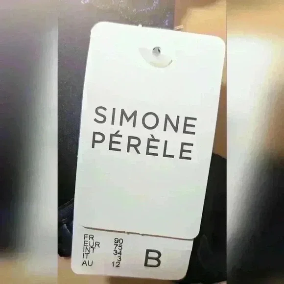 Simone Perele Andora 3D Demi Bra and Panty Set 34B Midnight - Picture 6 of 6